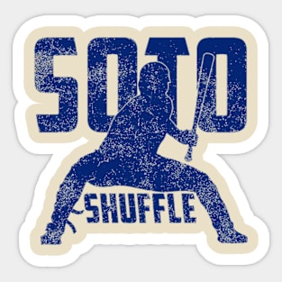 Vintage Soto baseball Sticker